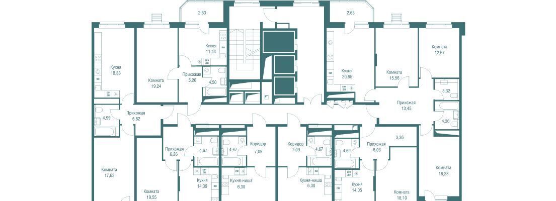 квартира г Одинцово ЖК «Одинбург» Одинцово фото 2