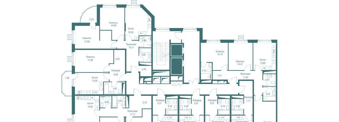 квартира г Одинцово ЖК «Одинбург» Одинцово фото 2