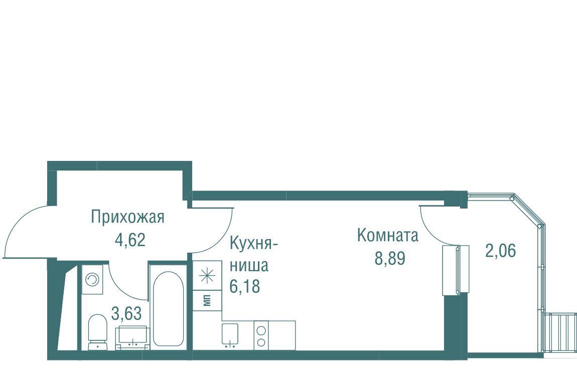 квартира г Одинцово ЖК «Одинбург» Одинцово фото 1