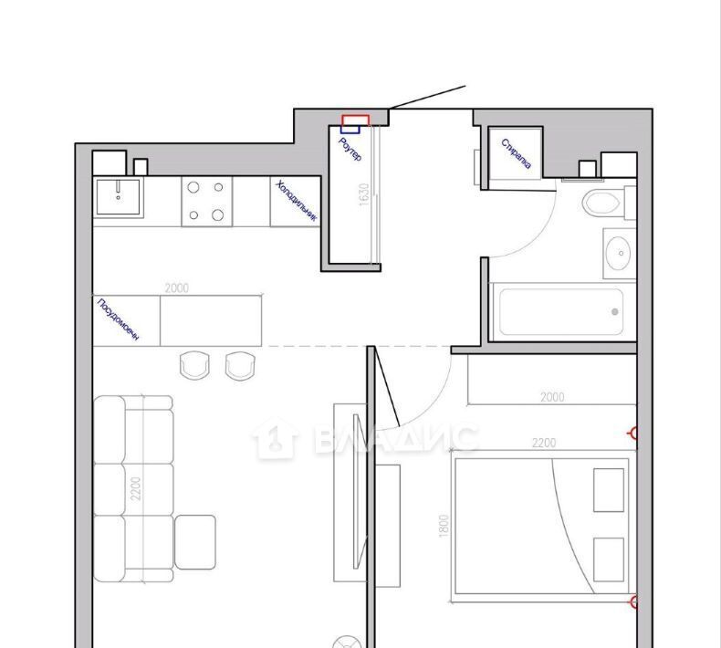 квартира г Иваново р-н Фрунзенский ул Кузнецова 67бк/2 фото 15