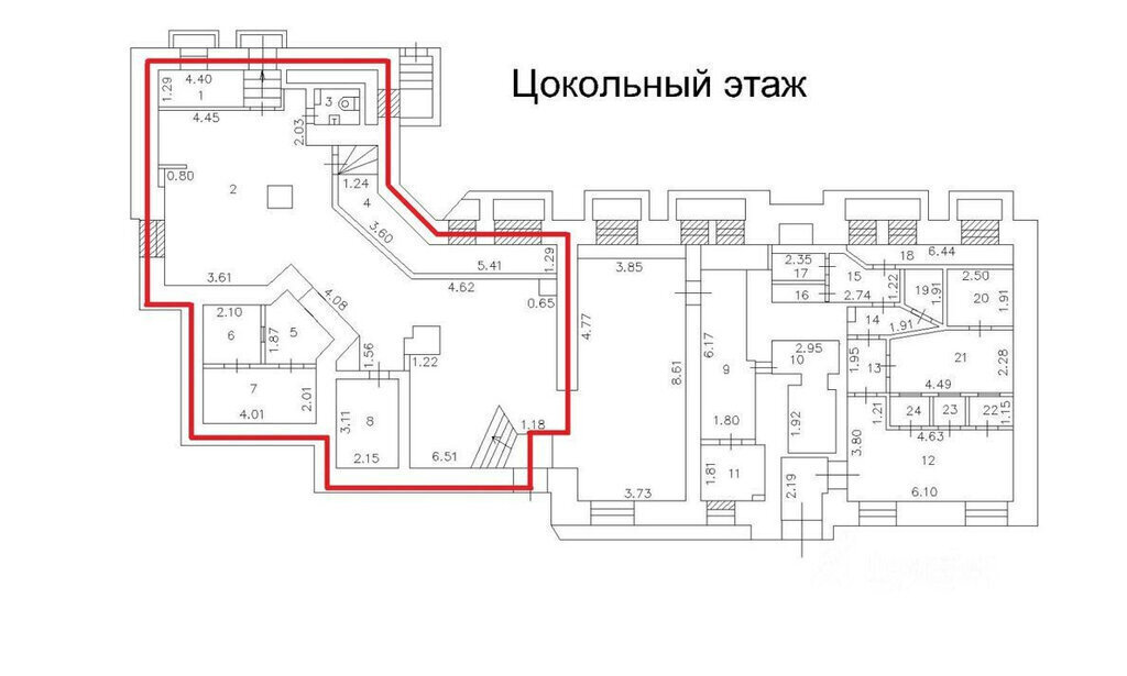 свободного назначения г Москва метро Чкаловская Бауманка ул Земляной Вал 32 фото 8