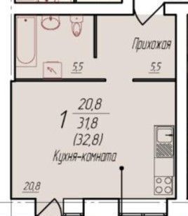 квартира г Вологда ул Лётчика Каберова 8 микрорайон «III Южный» Дом по ул. Летчика Каберова фото 4