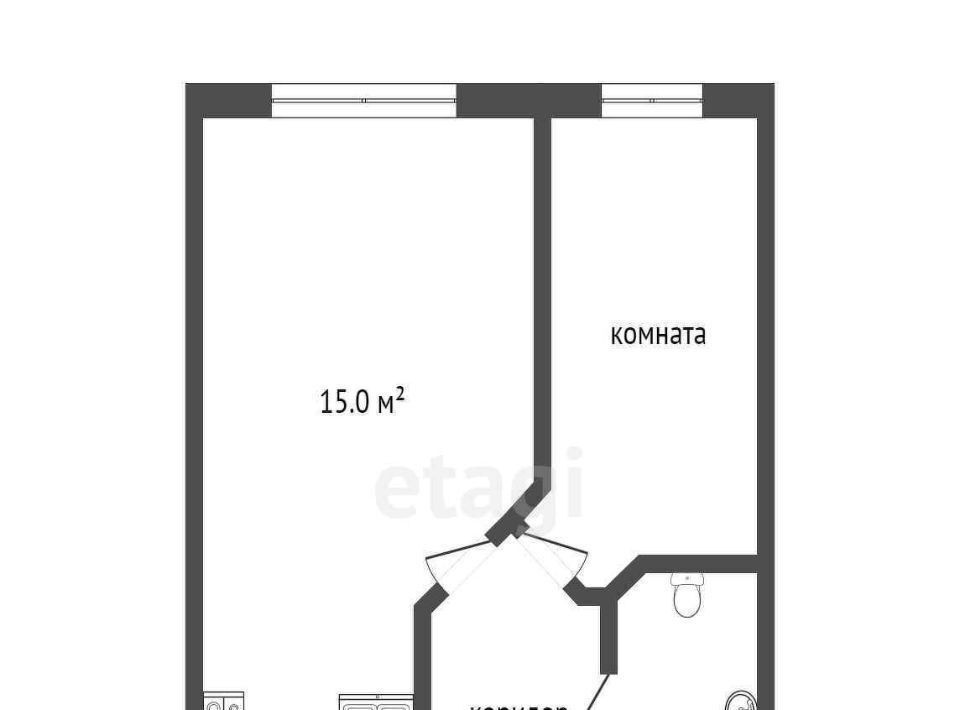 квартира г Тюмень р-н Восточный ул Широтная 96/3 фото 3