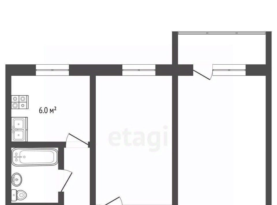 квартира г Клин ул Мира 44 фото 20