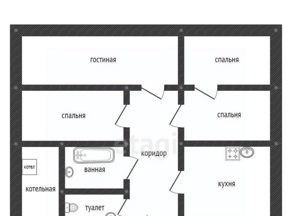 дом г Смоленск ул Парковая д. Бубново фото 2