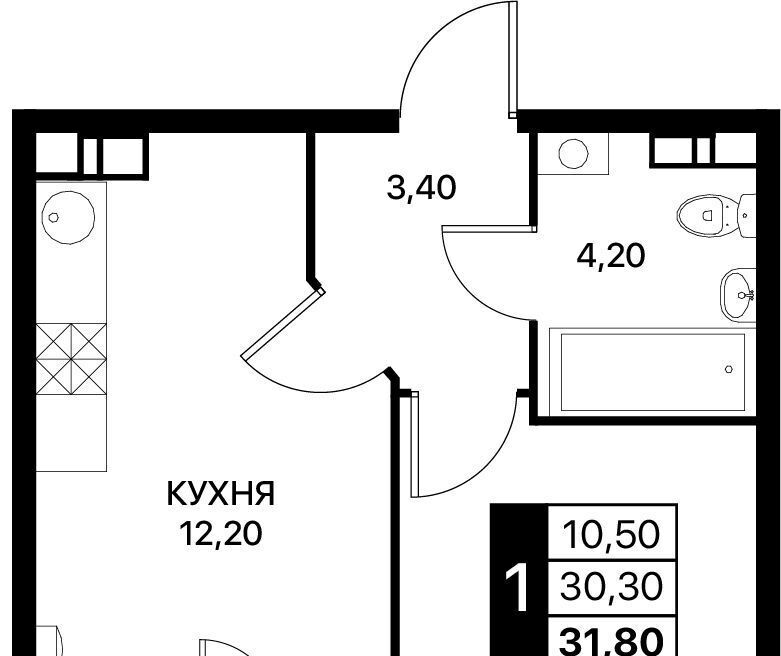 квартира г Ростов-на-Дону р-н Первомайский ул Берберовская 19с/2 фото 1