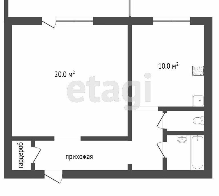 квартира г Челябинск р-н Калининский ул 40-летия Победы 29в фото 10