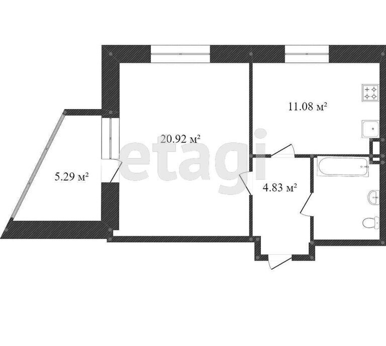 квартира г Белгород ул Харьковская 3 фото 30