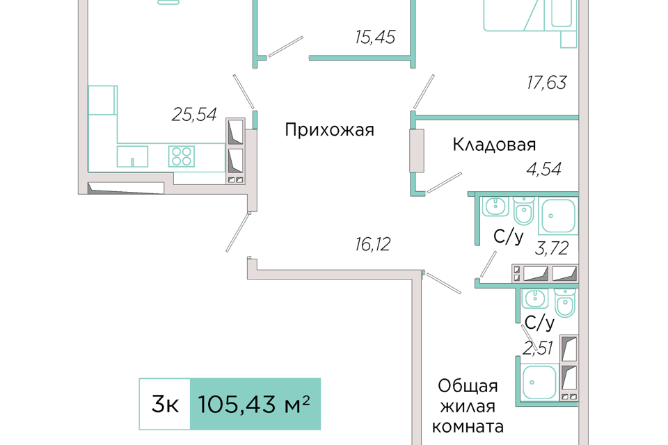 квартира г Тольятти Тольятти городской округ, Строящийся жилой дом фото 1