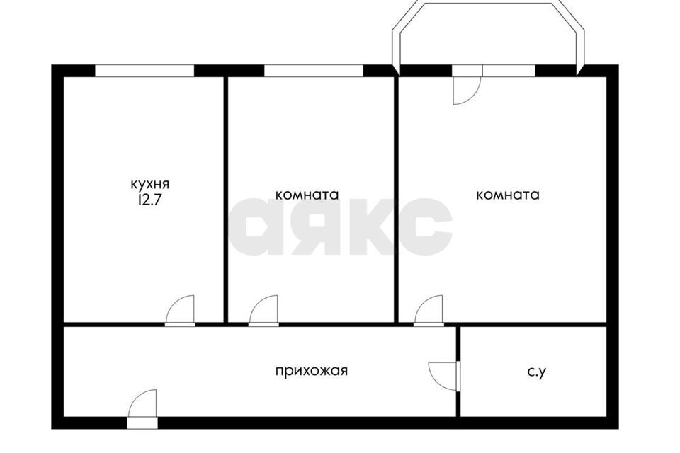 квартира р-н Тахтамукайский аул Новая Адыгея ул Тургеневское шоссе 25/4б фото 2