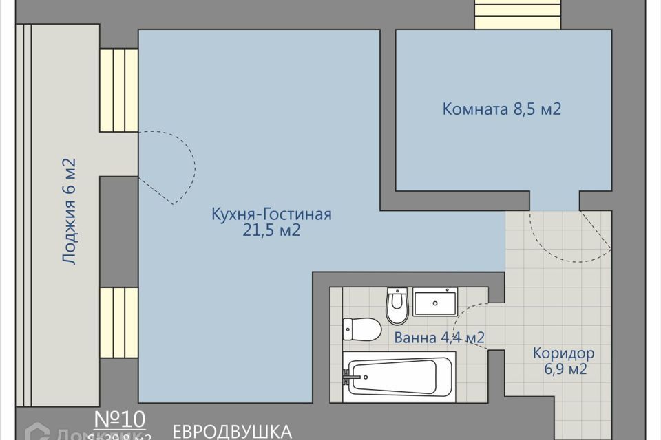 квартира г Тольятти р-н Комсомольский ул Матросова 27 Тольятти городской округ фото 2