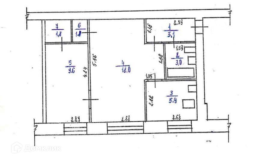 квартира г Чита р-н Черновский ул Энтузиастов 16 Чита городской округ фото 8