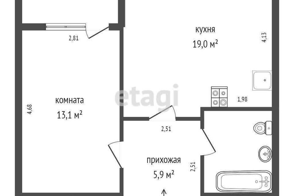 квартира г Екатеринбург р-н Ленинский ул Громова 28 Екатеринбург городской округ фото 10