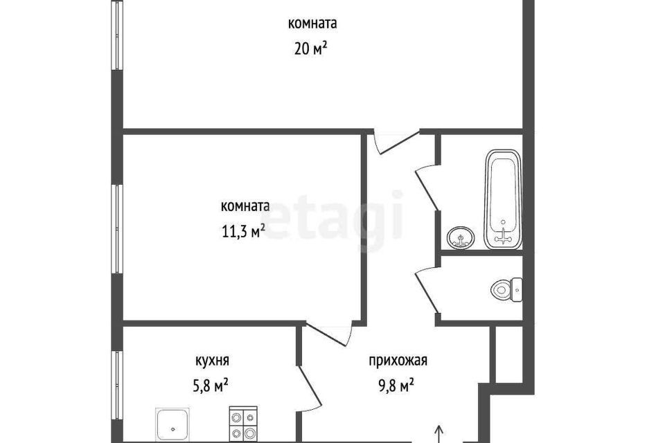 квартира г Екатеринбург пл Куйбышева 48г Екатеринбург, муниципальное образование фото 9