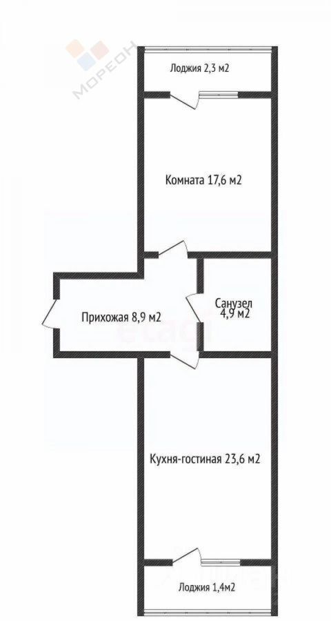 квартира г Краснодар р-н Центральный ул им. Буденного 129 р-н Западный фото 11