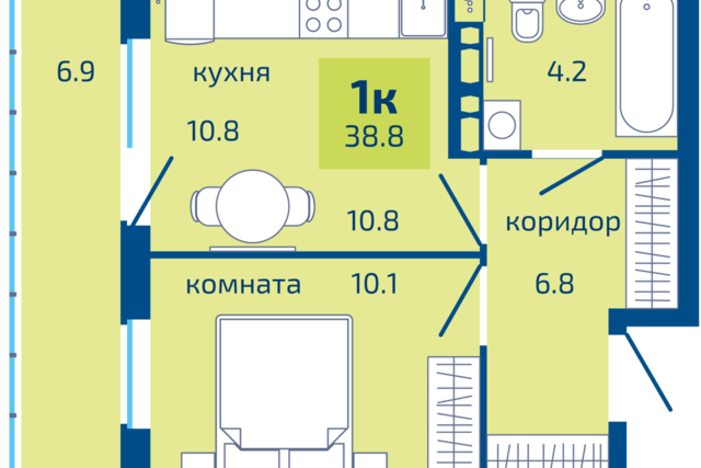 квартира ул Целинная 59/1 Пермь городской округ фото