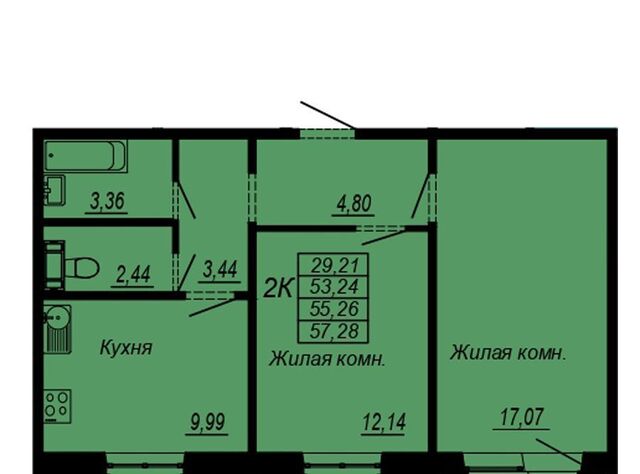 р-н Индустриальный Южный микрорайон ул Рокоссовского фото