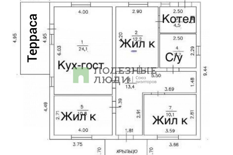 дом муниципальное образование Киров, село Порошино фото 9