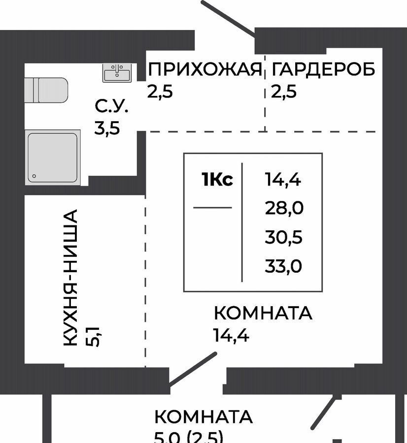 квартира г Барнаул р-н Индустриальный тракт Павловский ЖК «Павлов» з/у 251б фото 3