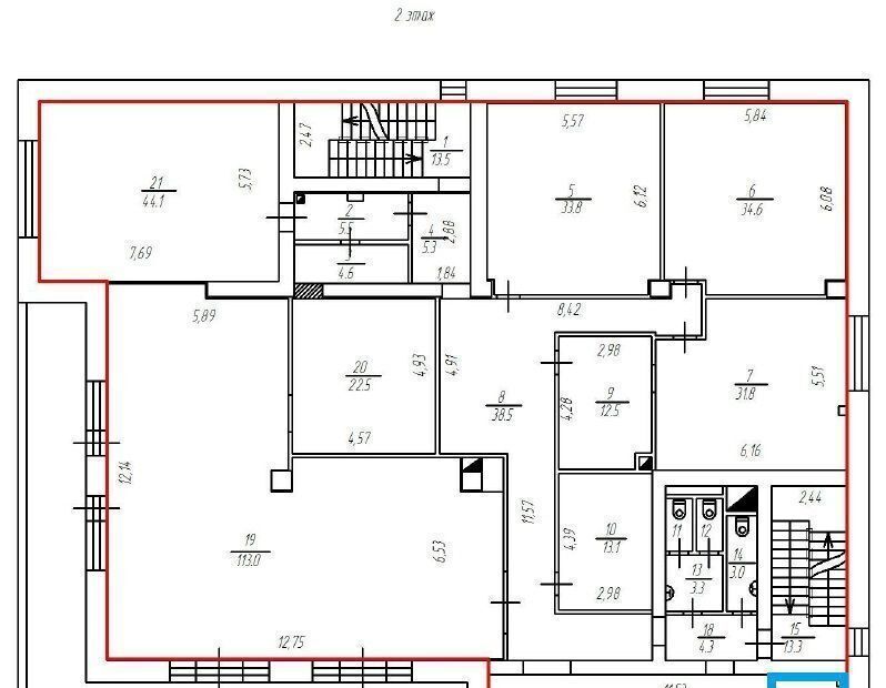 торговое помещение г Челябинск р-н Тракторозаводский ул Комарова 127а фото 1