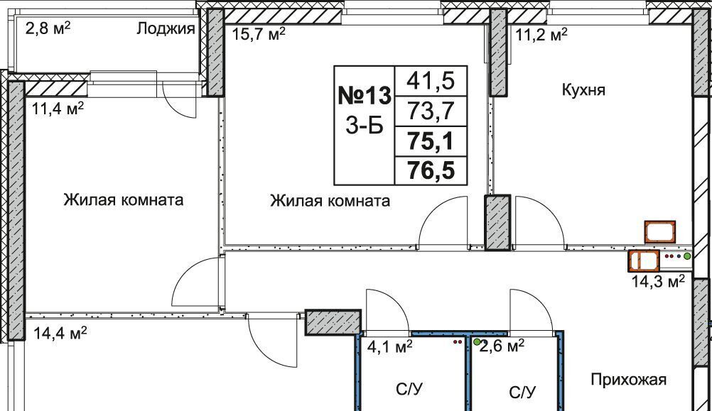 квартира г Шахунья п Комсомольский 17, Дзержинск фото 1