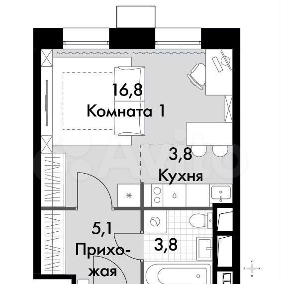 квартира г Москва метро Спартак ш Волоколамское 71/22к 2 муниципальный округ Покровское-Стрешнево фото 1