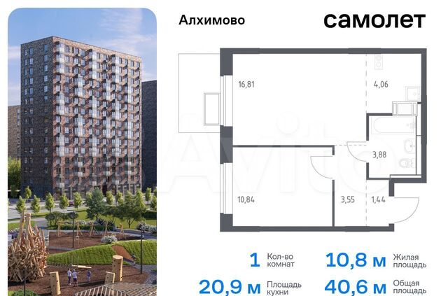 метро Щербинка метро Силикатная ЖК «Алхимово» 15 Новомосковский административный округ фото