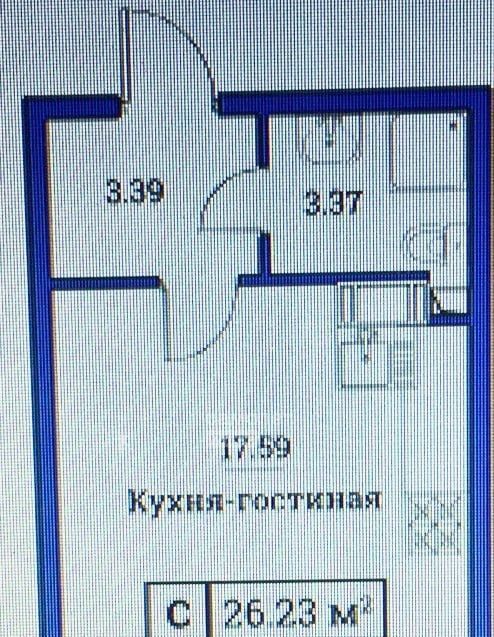 квартира р-н Всеволожский г Мурино ул Екатерининская 6к/1 Девяткино фото 2