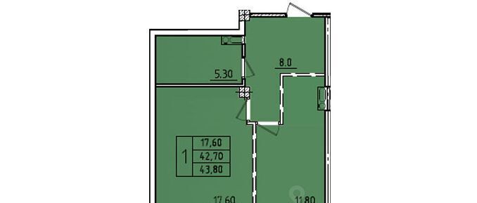 квартира г Омск р-н Кировский ул Волгоградская 46 Кировский АО фото 1