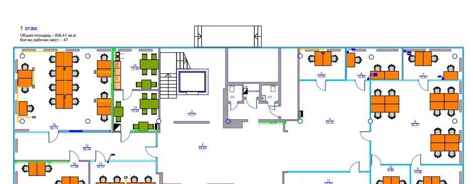 офис г Москва метро Нагорная ш Каширское 2с/12 3К фото 14