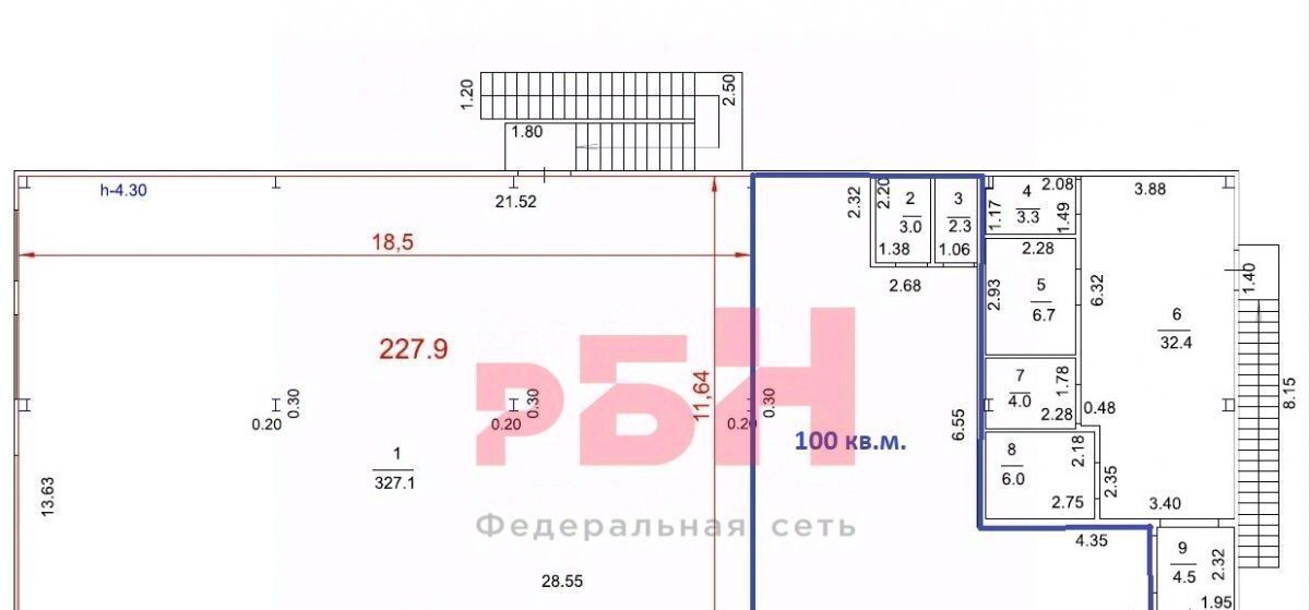 свободного назначения г Ростов-на-Дону р-н Октябрьский ул Варфоломеева 241/101 фото 9