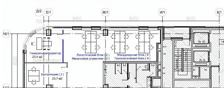 офис г Москва метро Менделеевская ул Двинцев 12к/1а муниципальный округ Марьина Роща фото 33