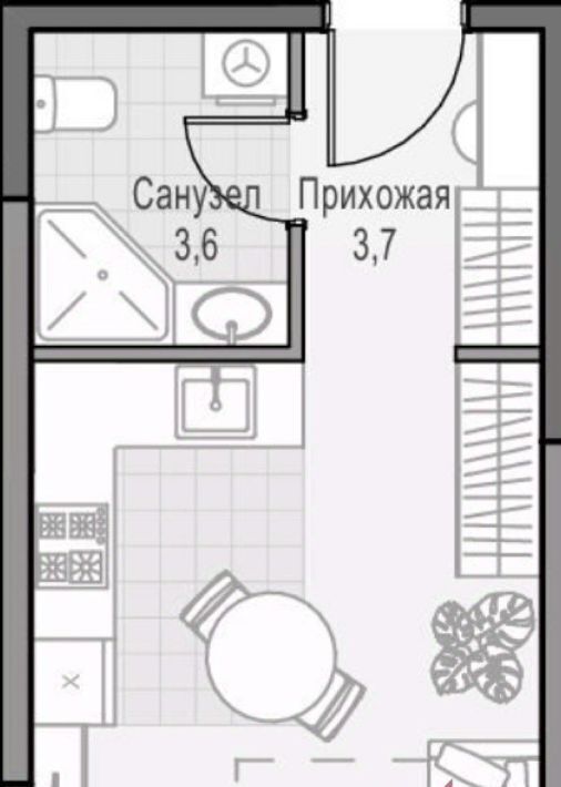 квартира г Москва ул Академика Королева 21с/1 Останкино фото 2