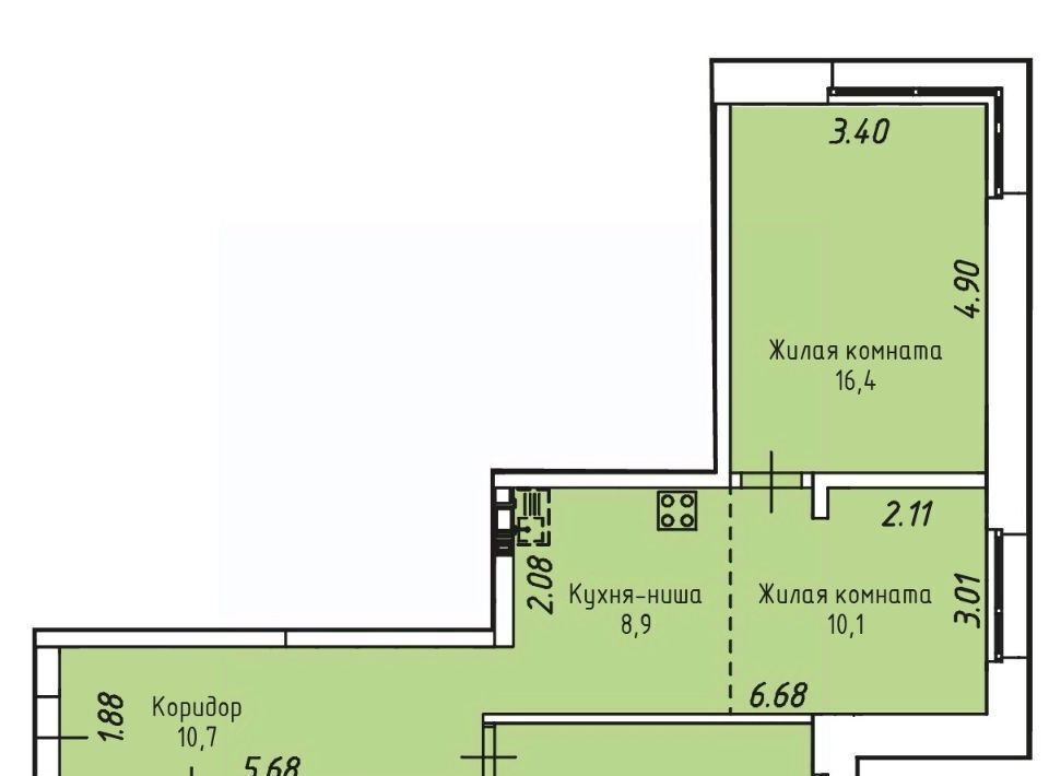 квартира г Иркутск р-н Правобережный ул Култукская 16 Правобережный административный округ фото 1