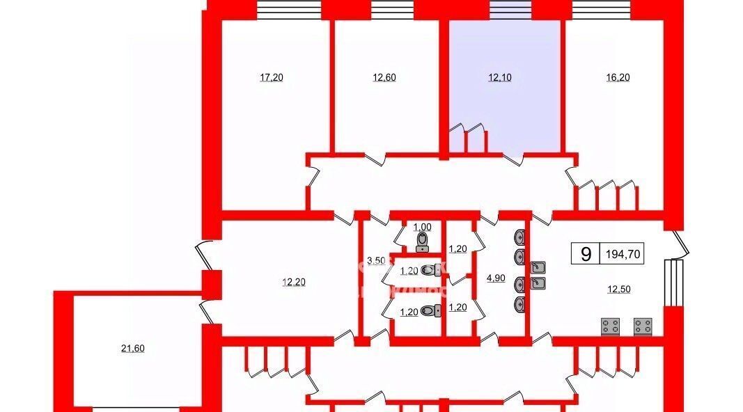 комната г Санкт-Петербург метро Улица Дыбенко пр-кт Солидарности 29к/1 округ Оккервиль фото 2