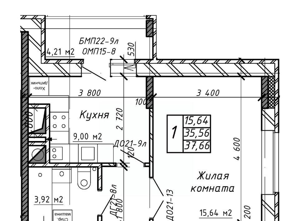 квартира г Калуга р-н Московский ул Азаровская 40к/4 фото 1