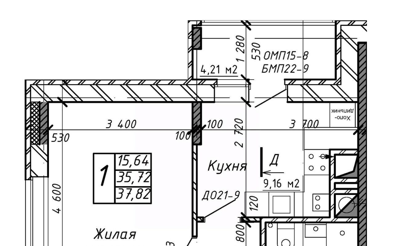 квартира г Калуга р-н Московский ул Азаровская 40к/4 фото 1