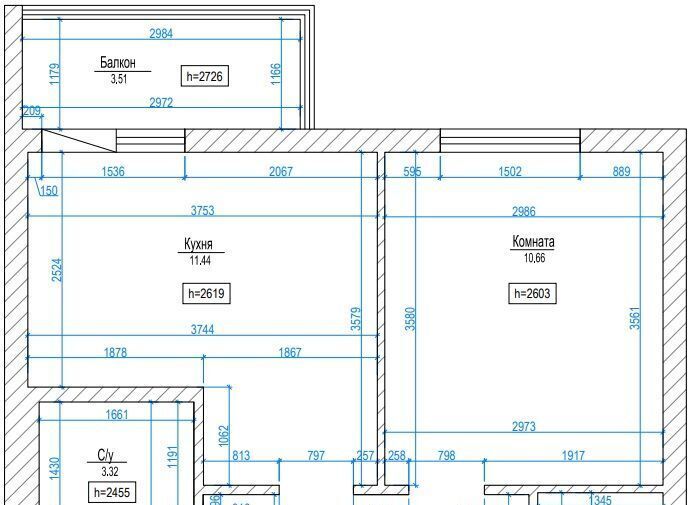 квартира г Одинцово ул Маковского 28 ЖК «Союзный» Одинцово фото 18