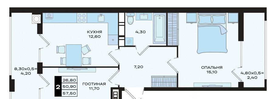 квартира г Ростов-на-Дону р-н Первомайский пр-кт Шолохова фото 1