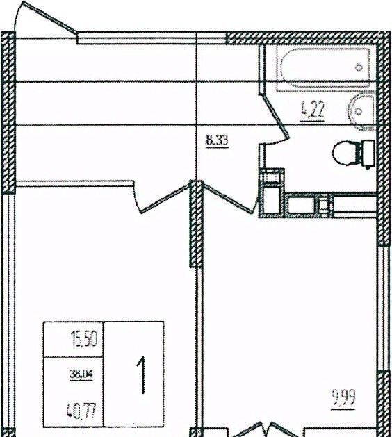 квартира г Краснодар р-н Прикубанский ул им. Кирилла Россинского 3/1 фото 1