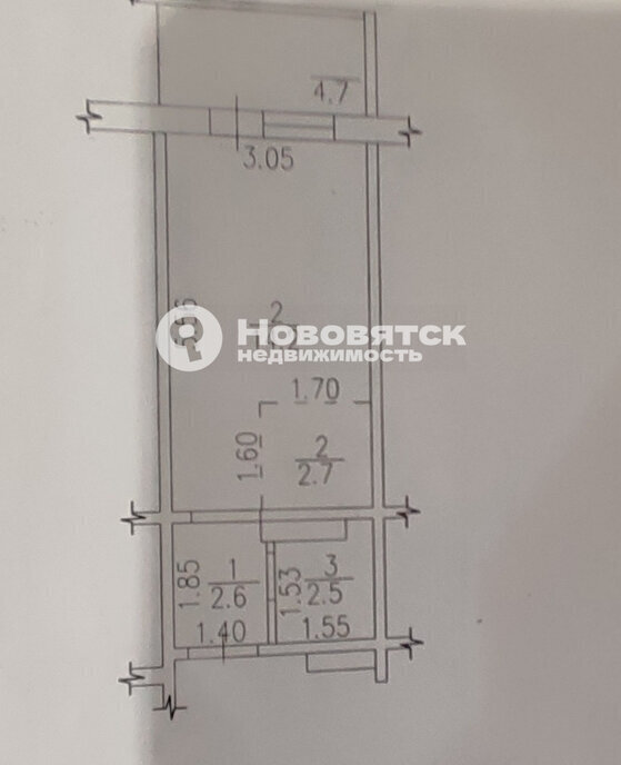 квартира г Киров мкр Радужный ул Мира 12 р-н Нововятский Радужный фото 1