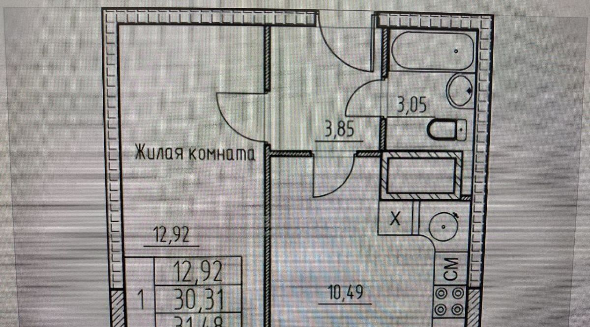 квартира г Пенза р-н Ленинский ул. Малая Бугровка, 14А фото 1