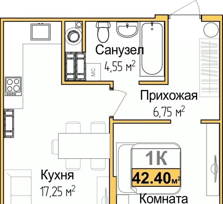 квартира г Симферополь р-н Центральный ул Батурина фото 1