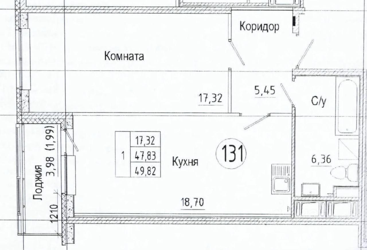 квартира г Санкт-Петербург ш Суздальское 20/2 Ленинградская область фото 24