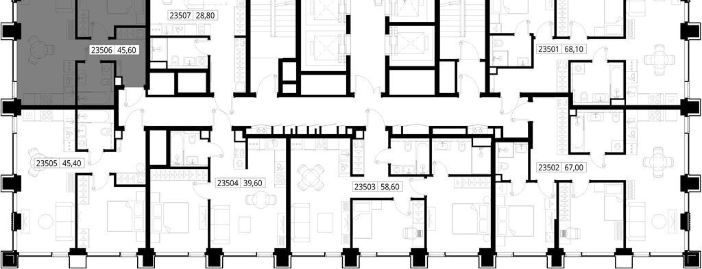 квартира г Москва метро Тушинская мультиквартал CITYZEN жилой комплекс Ситизен, к 2 фото 1