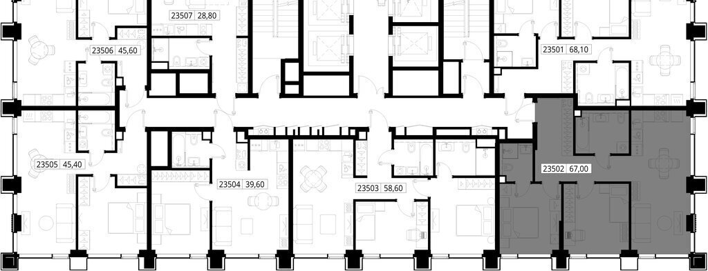 квартира г Москва метро Тушинская мультиквартал CITYZEN жилой комплекс Ситизен, к 2 фото 1