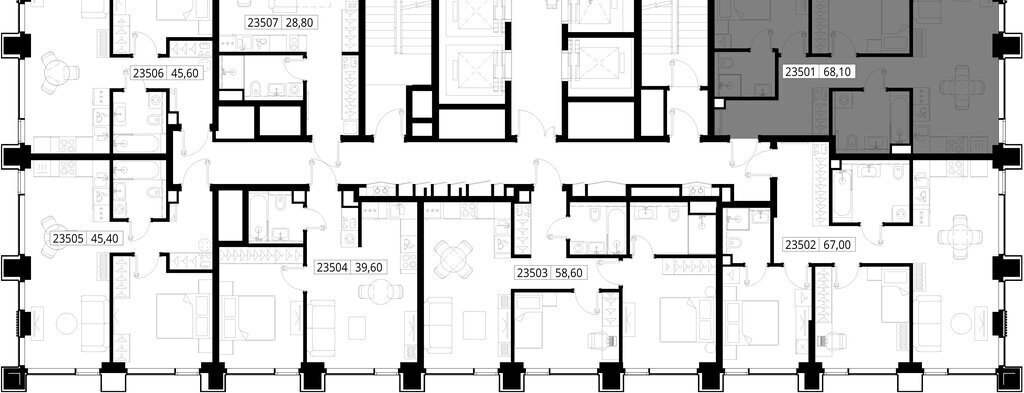 квартира г Москва метро Тушинская мультиквартал CITYZEN жилой комплекс Ситизен, к 2 фото 1