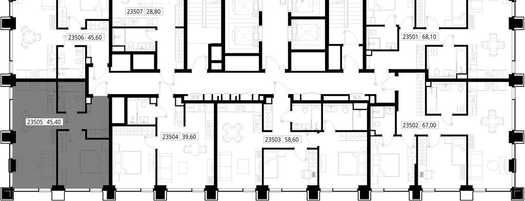 квартира г Москва метро Тушинская мультиквартал CITYZEN жилой комплекс Ситизен, к 2 фото 1