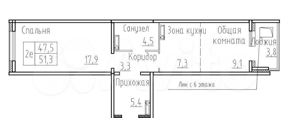 квартира р-н Новосибирский п Элитный ул Фламинго 11 микрорайон «Фламинго» сельсовет, Новосибирск, Мичуринский фото 7