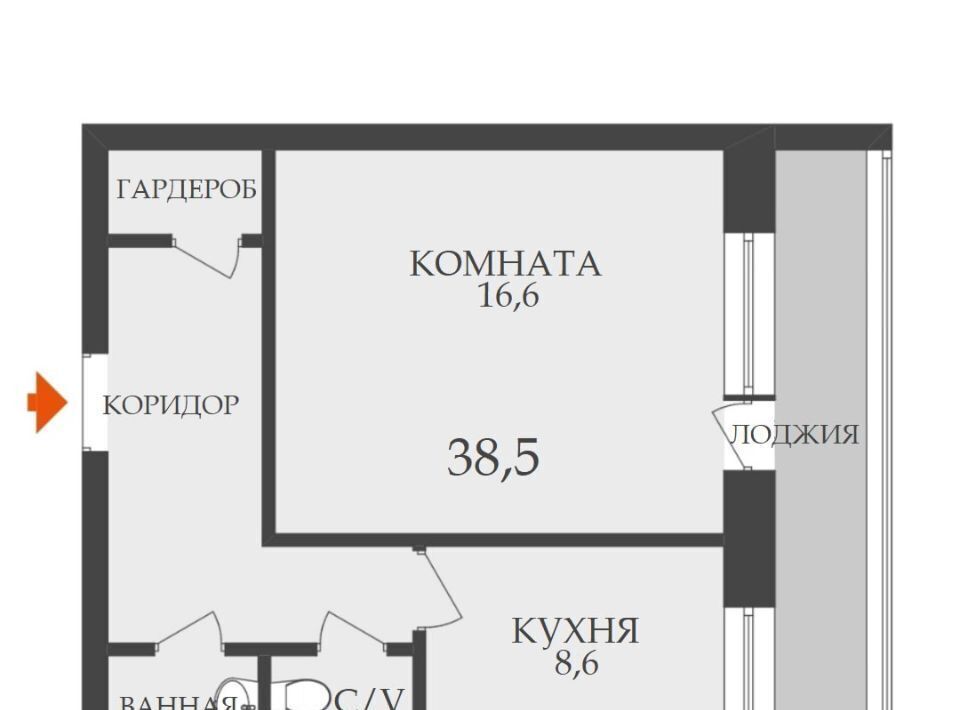 квартира г Пермь р-н Кировский ул Маршала Рыбалко 99в фото 21